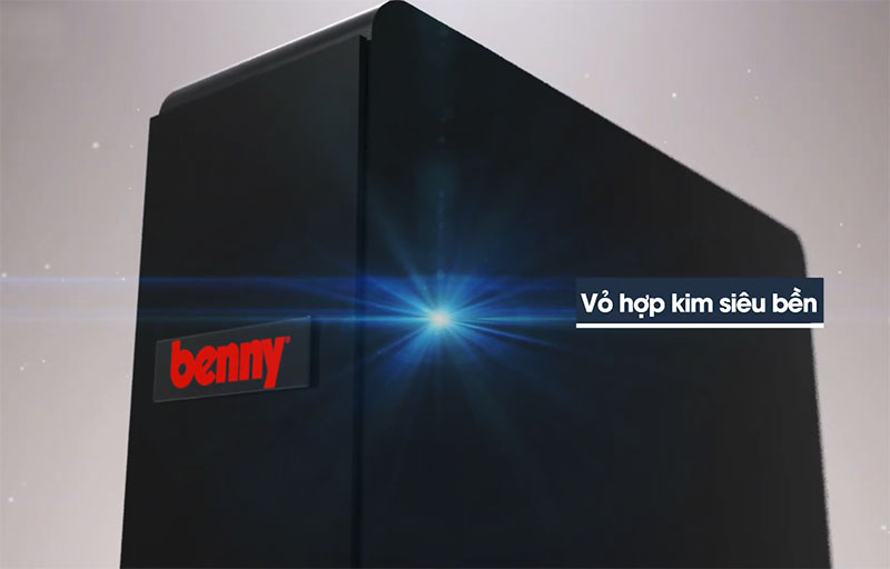 Máy lọc nước UF Benny Ultra LED được thiết kế với vỏ hợp kim siêu bền