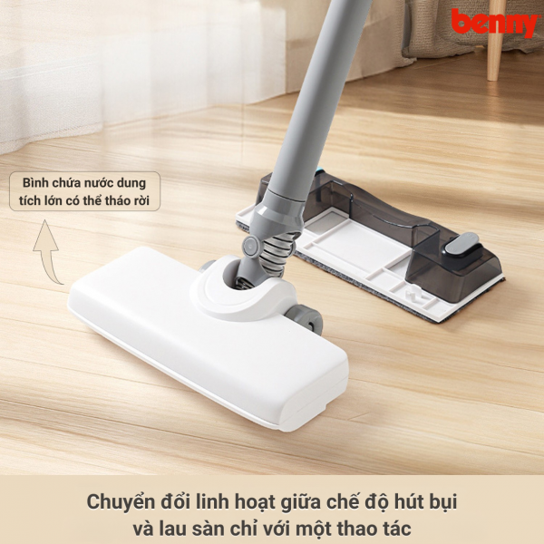 Bình nước tháo rời – hút và lau cùng lúc