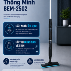 Máy lau nhà Thông Minh BEM-2502, NHẸ SẠCH ÊM RU - THU NGAY NƯỚC BẨN 9 814e133b ae25 4f8b b397 07a8c9e74d66 1