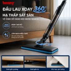 Máy Lau Nhà Cầm Tay Benny BEM-2502 – Lau Nhà Không Bẩn Tay 11 anh bem 2502 de dang 3