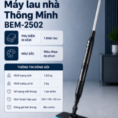 Máy lau nhà Thông Minh BEM-2502, NHẸ SẠCH ÊM RU - THU NGAY NƯỚC BẨN 10 anh bem 2502 de dang 4 2