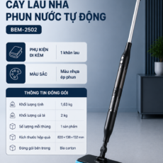 Máy Lau Nhà Cầm Tay Benny BEM-2502 – Lau Nhà Không Bẩn Tay 10 anh bem 2502 de dang 4