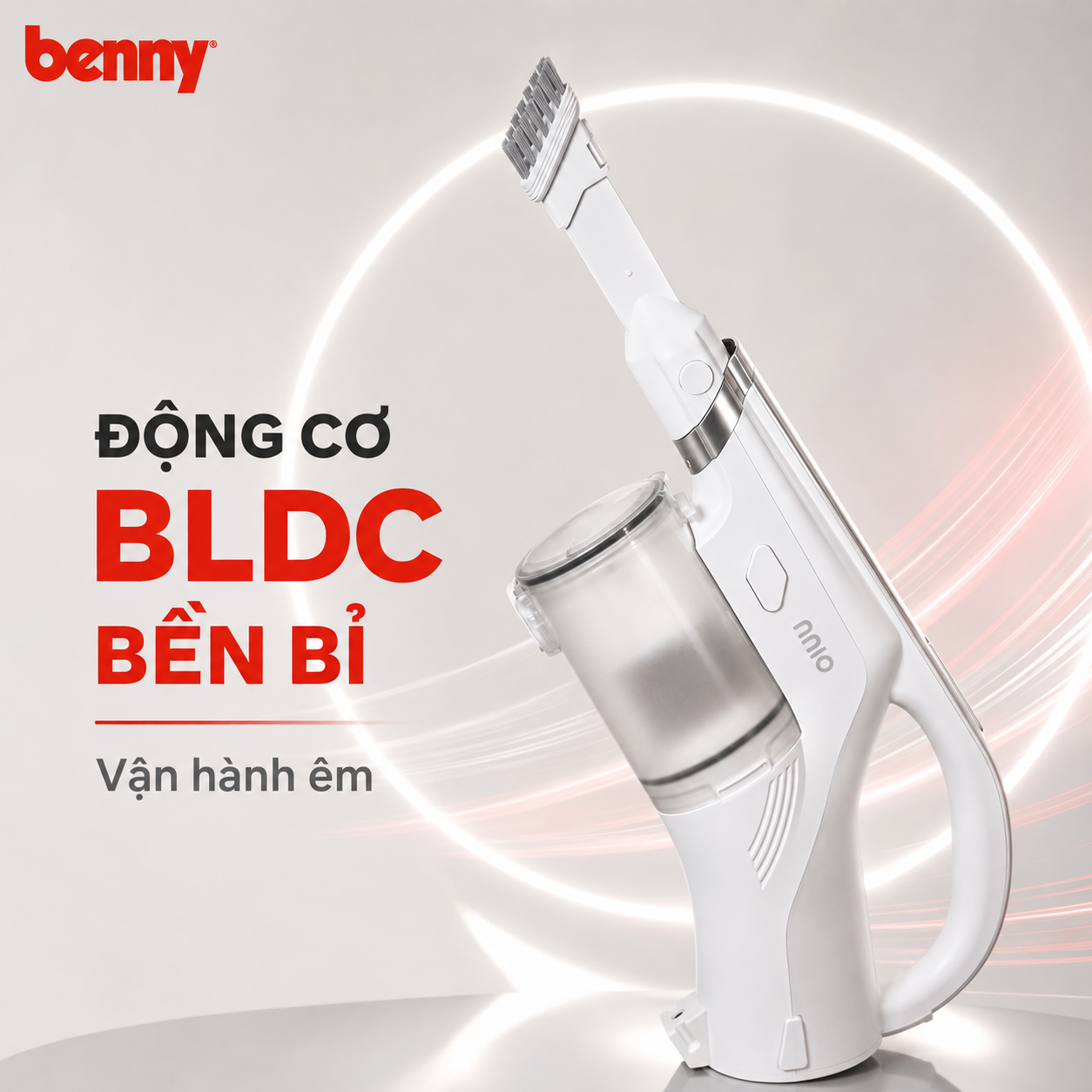 Máy Hút Bụi Cầm Tay Benny BV-663 - Kèm Pin Thay Thế 22 anh bv 663 de dang 9